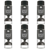 151 Black Satin Spray Paint 400ml can with satin black finish